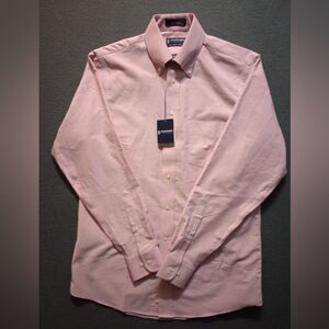 Stafford The Oxford Shirt NWT Mens Size 15 34/35 Pink